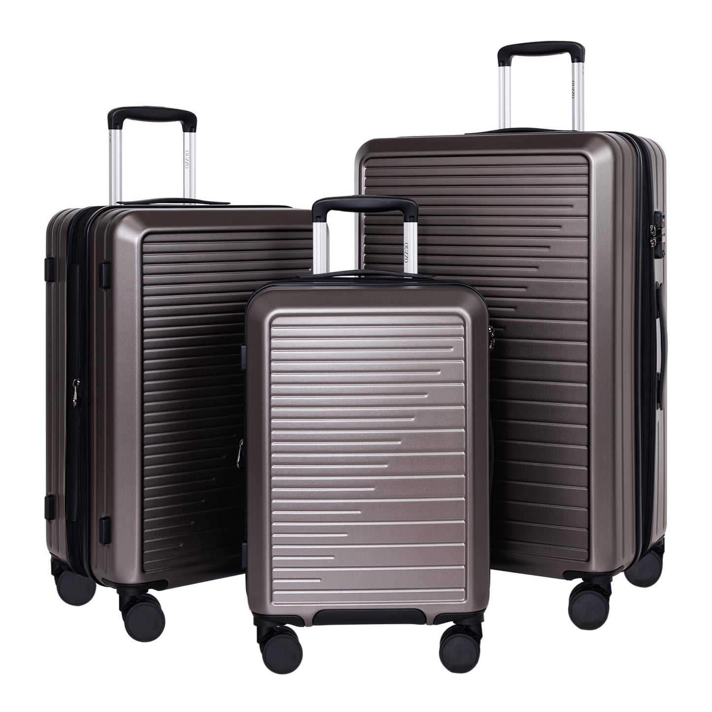 3 Piece Hardshell Luggage Set with TSA Lock-20/24/28 Inches