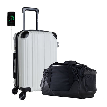 Hardshell Carry-On Luggage with TSA Lock