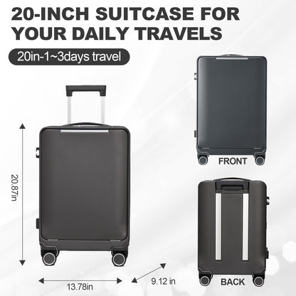 20-inch TSA Approved Hardshell Carry-On Luggage