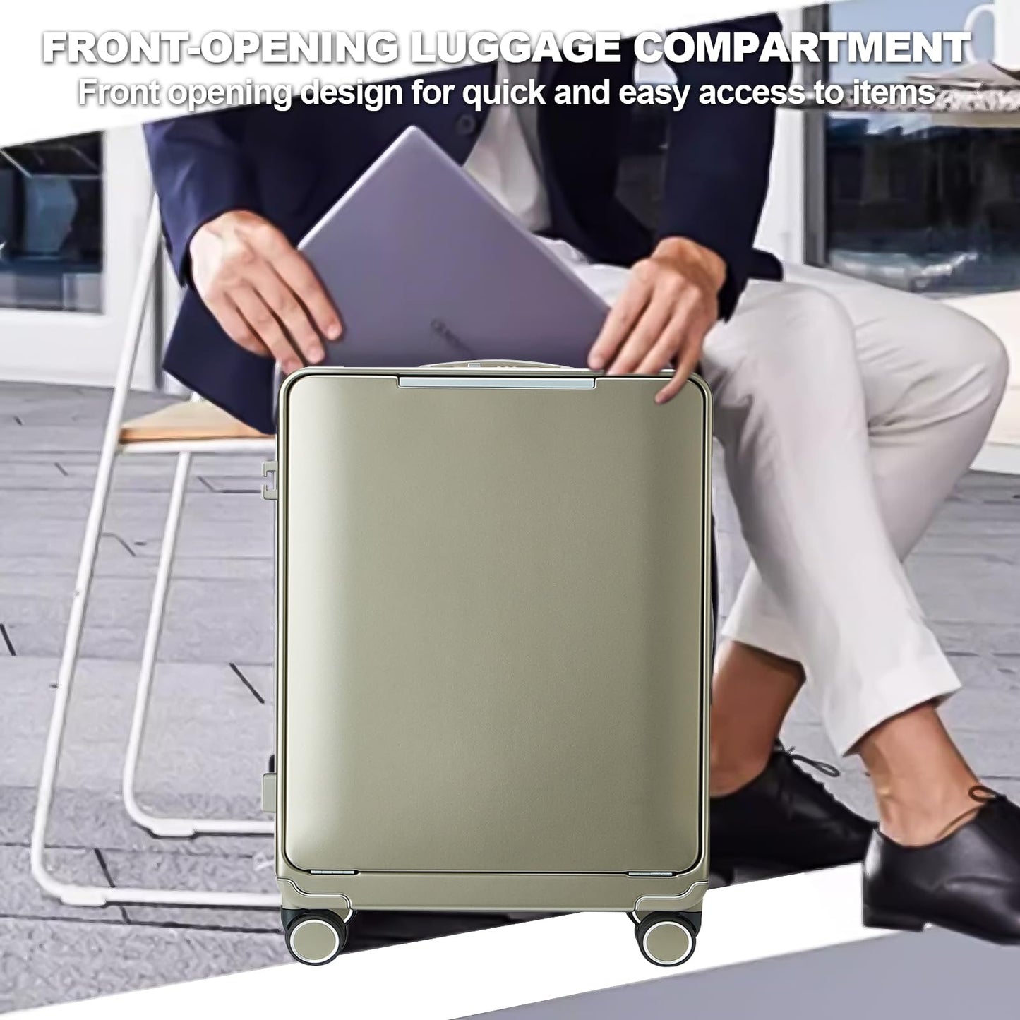 20-inch TSA Approved Hardshell Carry-On Luggage