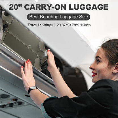 20-inch TSA Approved Hardshell Carry-On Luggage